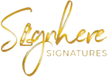 Sign Here Signatures